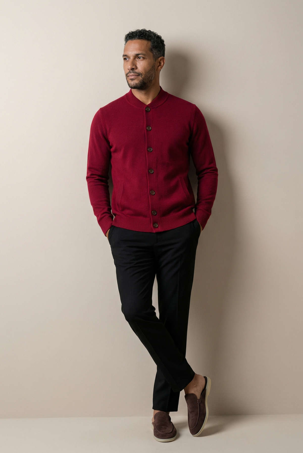 Kırmızı Cashmere Hırka 5